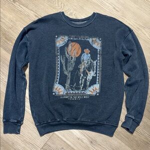 Women’s Cowboy Graphic Sweater